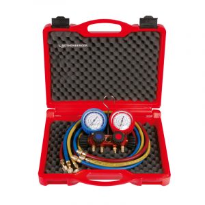 Analogni manometri 2-struki, 1/4″ SAE