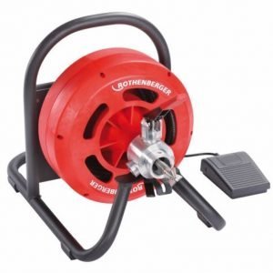 RODRUM S Uređaj s bubnjem s automatskim vođenjem za čišćenje cijevi Ø 40-100 mm, idealan za rad u javnim i poslovnim prostorima